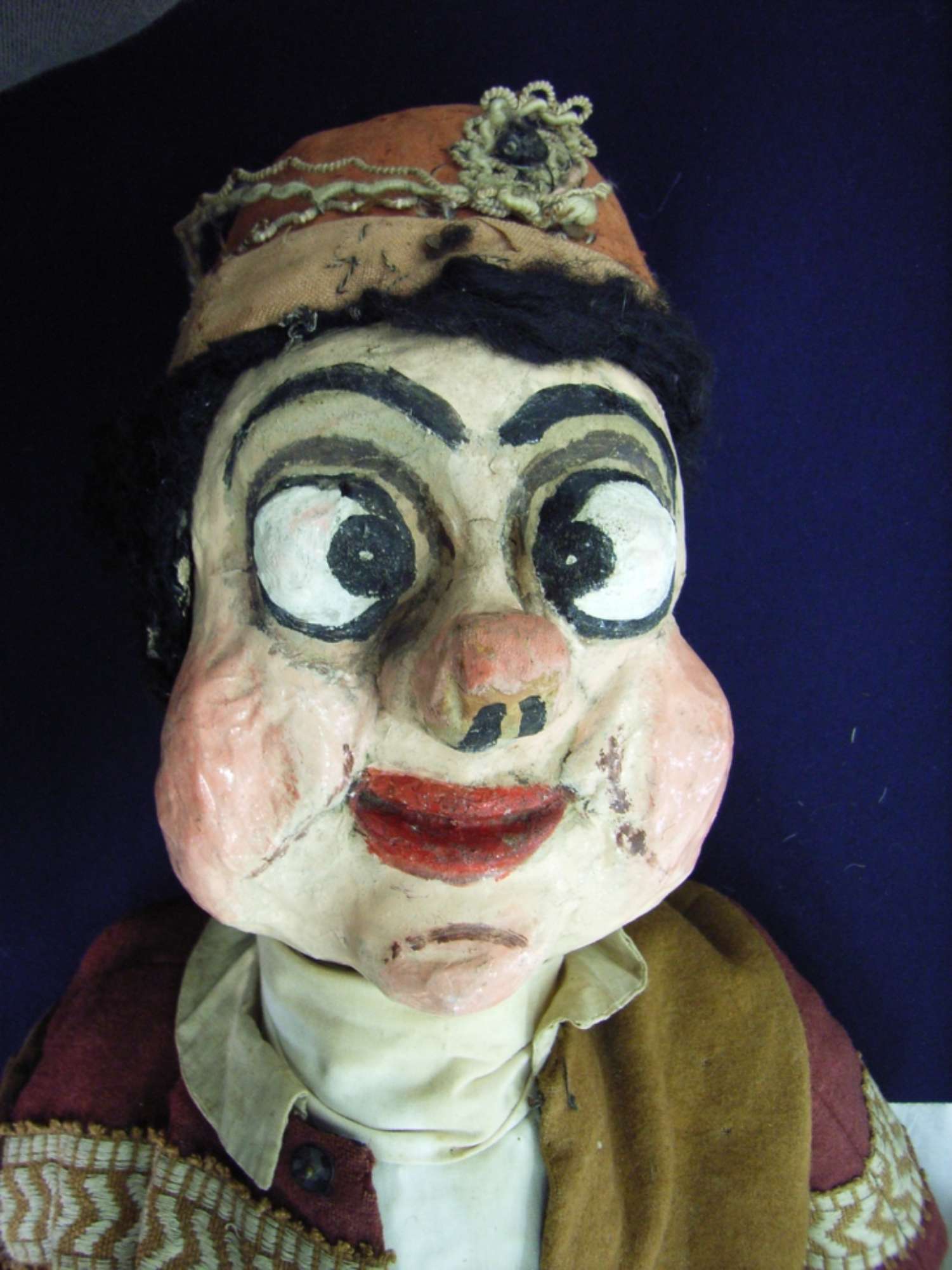 Volto prima del restauro